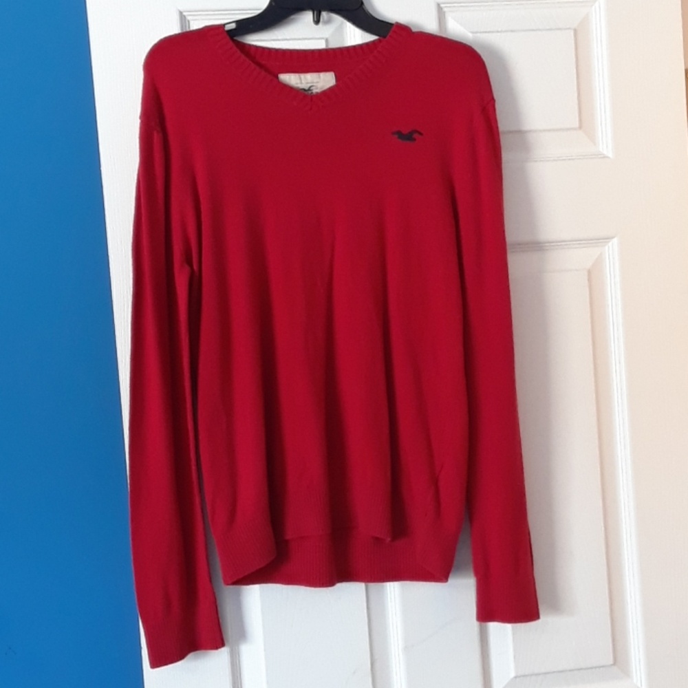 Red Hollister Sweater